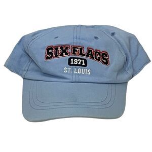 Blue Six Flags of St. Louis Ball Cap